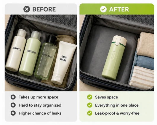 4 In 1 Travel Dispenser bottle